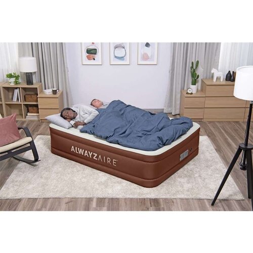 Bestway AlwayzAire napihljiva postelja z vgr. tlačilko 203x152x51 cm, (21135840) Cene