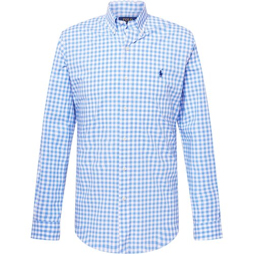 Polo Ralph Lauren SLIM FIT-TOPS-SHIRT Plava Slike
