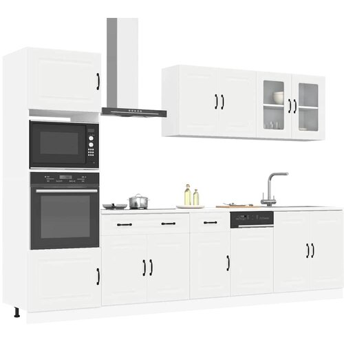 Set kuhinjskih elementa od 7 dijelova "Kalmar" bijelo Cijene