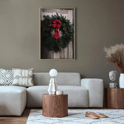  Slika - Christmas Wreath (1 Part) Vertical 80x120 Slike