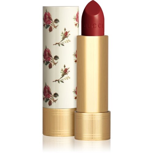 Gucci Beauty Rouge à Lèvres Voile šminka z bleščečim finišem odtenek 502 Eadie Scarlet 3.5 g Cene