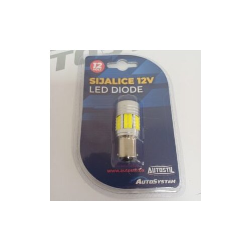  SIJALICA AUTOSYSTEM LED 12V BA15S 22W CANBUS BIJELA (KOMAD) Cene