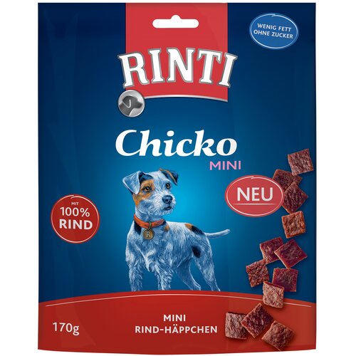 Rinti Extra Chicko Mini - Varčno pakiranje: govedina 4 x 170 g Slike