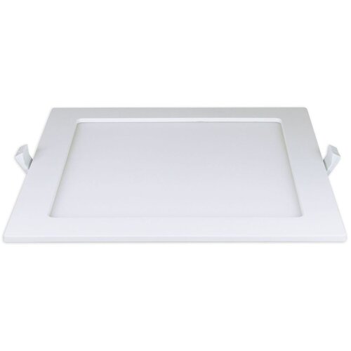 Commel LED panel 18 W, kvadratni, ugradna montaža, 2700 K (toplo bijela boja svjetla), 1380 lm, Ra> 80, 20.000 h, promjer svjetiljke: 220 mm, promjer otvora za montažu: 200-210 mm, materijal: PC, 165-265 V~ 50-60 Hz Cijene