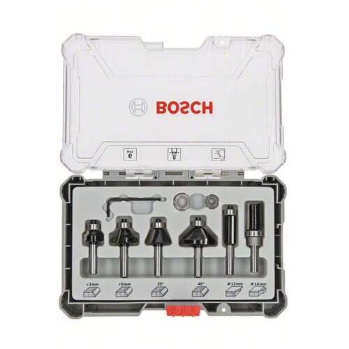 Bosch set glodala, 6 komada, Trim&Edging držač od 8 mm 2607017469 Slike