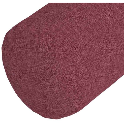 VidaXL valjkasti jastučići 2 pcs vinska crvena &amp;Oslash; 15 x 40 cm tkanina Slike