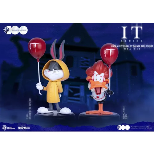 Grupo KOMPLET 2 MINI FIGURIC EGG ATTACK LOONEY TUNES BUGS BUNNY IN DAFFY DUCK IT 100. OBLETNICA, (20840362)