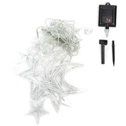 Aigostar LED RGBY solarni lanac 120xLED/8 funkcija 3x0,6m 500 mAh IP65 Slike