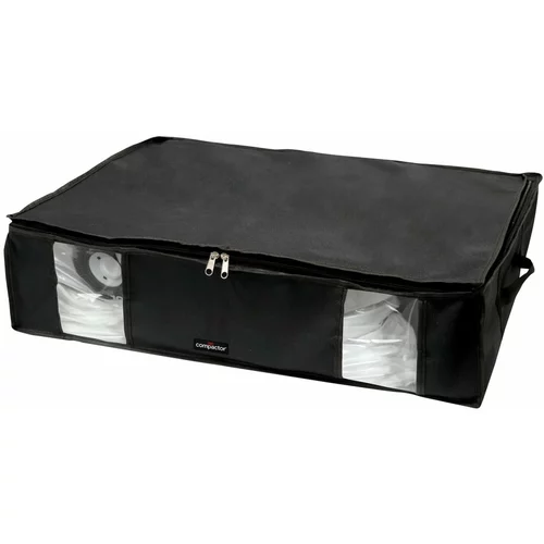 Compactor Crna kutija za odlaganje odjeće ispod kreveta XXL Black Edition 3D, 145 l