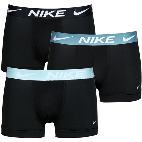 Nike Bokserice akvamarin / cijan plava / crna / bijela Slike