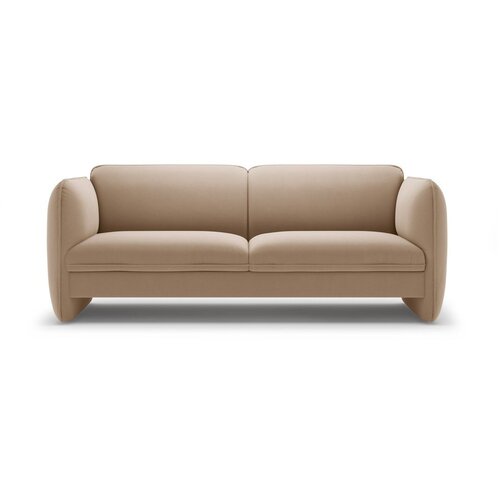 Micadoni Smeđa baršunasti sofa 204 cm Georgia – Cene
