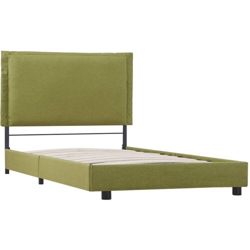  Okvir za krevet od tkanine zeleni 90 x 200 cm Slike