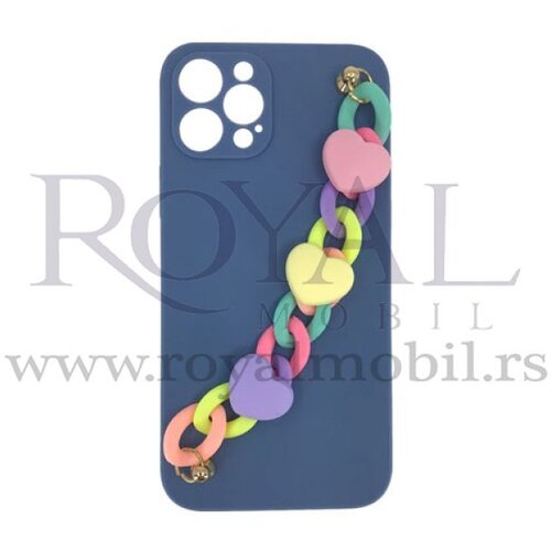  futrola rainbow chain za samsung A025 / A037 galaxy A02S / A03S sivo plava Slike
