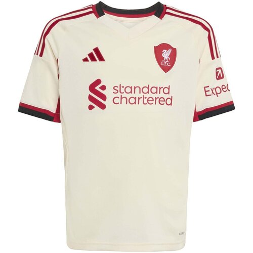 Adidas Majice s kratkimi rokavi Lfc A Jsy Y Bež Slike