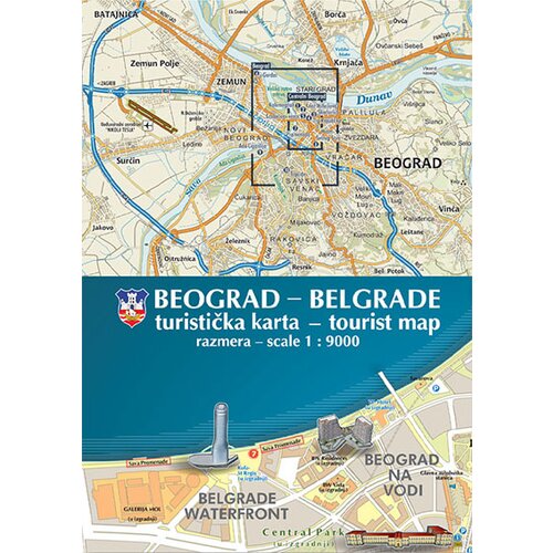 Magic Map Grupa autora - Turistička info karta Beograda Slike