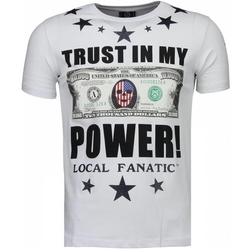 Local Fanatic Majice s kratkimi rokavi 20780052 Bela Slike