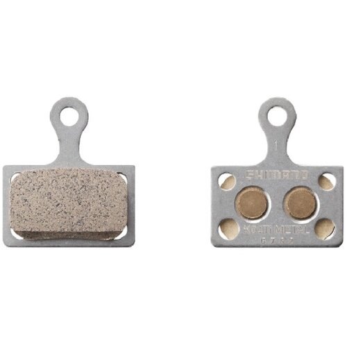 Shimano PLOČICE ZA DISK METAL PAD W/O FIN (K04TI), PAD SPRING, 1 PAIR, IND.PACK Cene