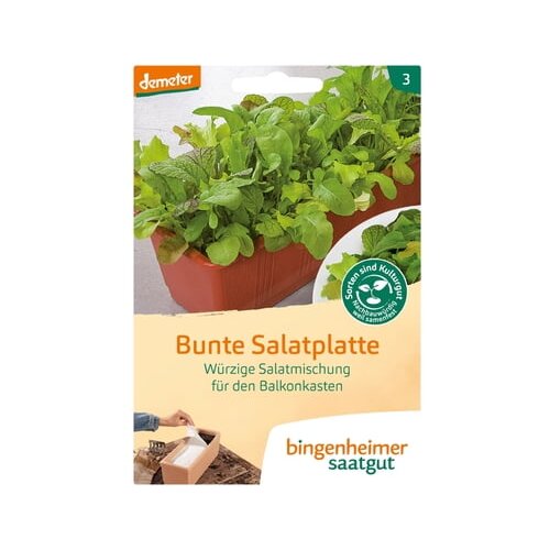 Bingenheimer Saatgut solata-mešana "Pisani solatni krožnik" Cene