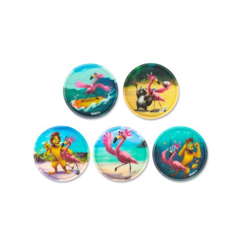 Ergobag kletties &amp;ndash; komplet flamingo Slike