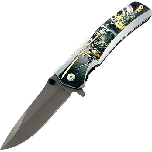 IZMAEL Zložljivi nož YC-39080 - Tip4 / Siva / Rumena Cene