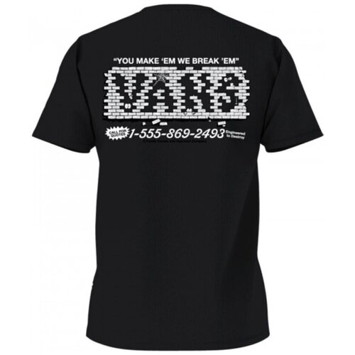 Vans Majice &amp;amp; Polo majice Break made ss Črna Slike