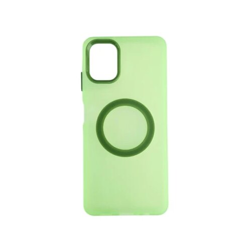  Silikonska futrola Magsafe FLURO COLOR Samsung A06 ZELENA Cene