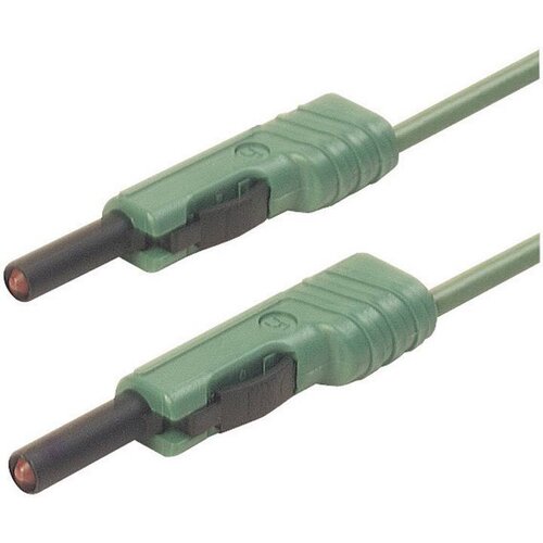 SKS Hirschmann 4 mm test lead\, contact-protected\, stackable\, 50 cm, (20423371) Cene
