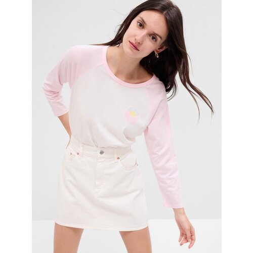 GAP T-shirt with retro logo - Women Cijene