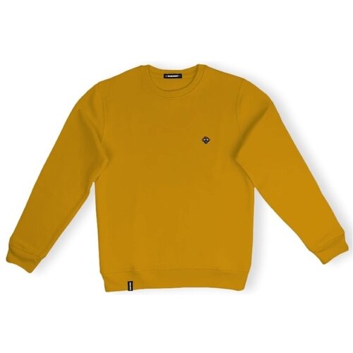 Organic Monkey Puloverji Sweatshirt - Mustard Rumena Cene