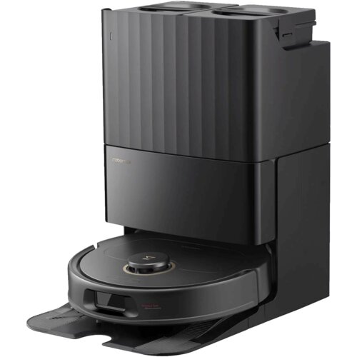 Roborock Robot usisavač sa stanicom za pražnjenje Qrevo 5AE, 5200mAh, 12000 Pa, Crni Cijene