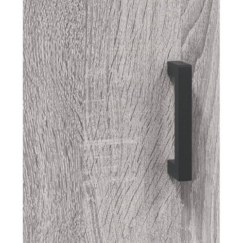  Visoka komoda siva sonome 34,5x34x180 cm od konstruiranog drva Slike