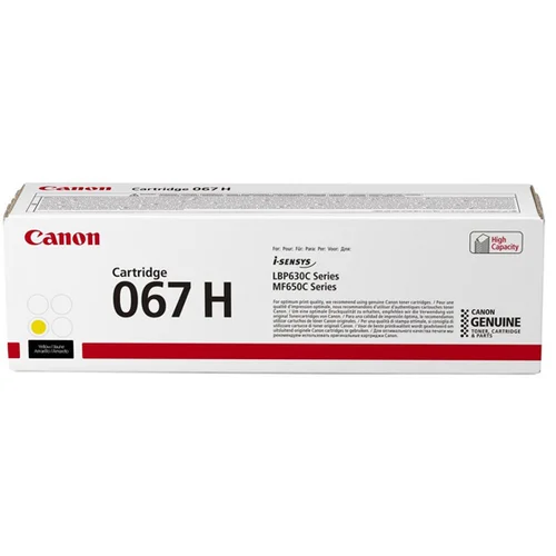  Toner Canon CRG-067H Yellow / Original