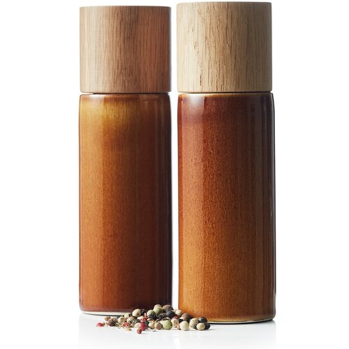 Bitz Komplet mlinova za papar i sol od kamenine 2 kom Amber &amp;ndash; Slike