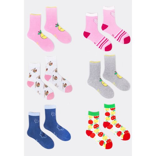 Yoclub Kids's 6Pack Socks SKA-0006G-AA00-006 Slike