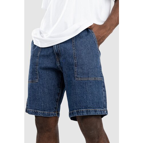 Denim Project Utilty Loose Kratke hlace mid blue washed Cene