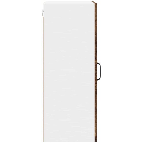  Zidni stakleni ormarić Lucca 2 pcs Staro drvo 40 x 31 x 80 cm Slike