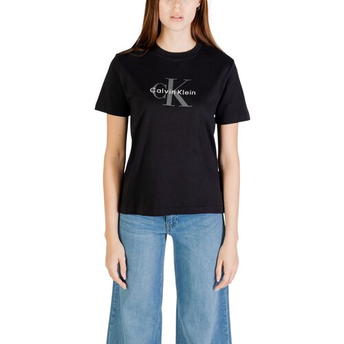 Calvin Klein Jeans HERO SS CLASSIC MONO LV047B865G Crna Slike