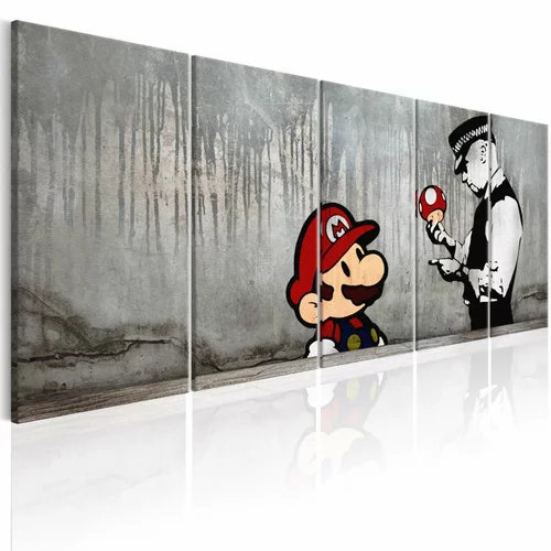  Slika - Mario Bros on Concrete 200x80