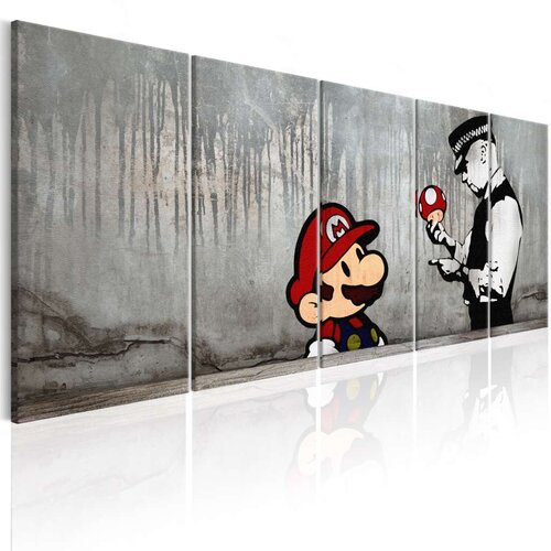  Slika - Mario Bros on Concrete 200x80 Slike