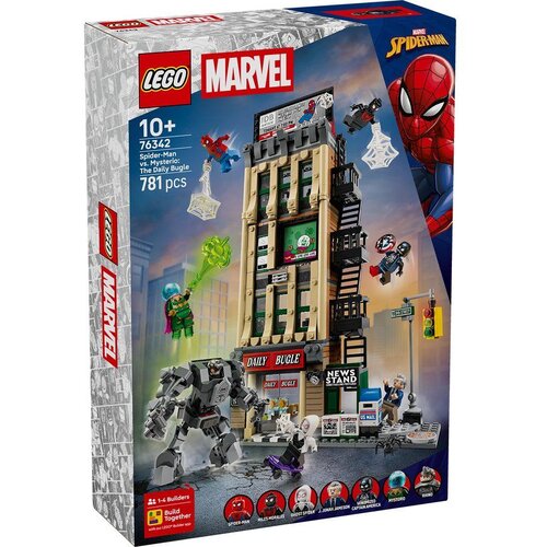 Lego Marvel Spidey vs. Mysterio&amp;#039;s Daily Bugle 76342 Slike