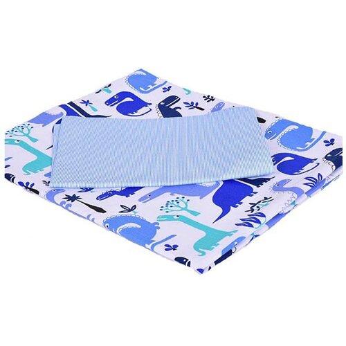 Olimp Sport Posteljina 140X100cm - BLUE DINO Cene