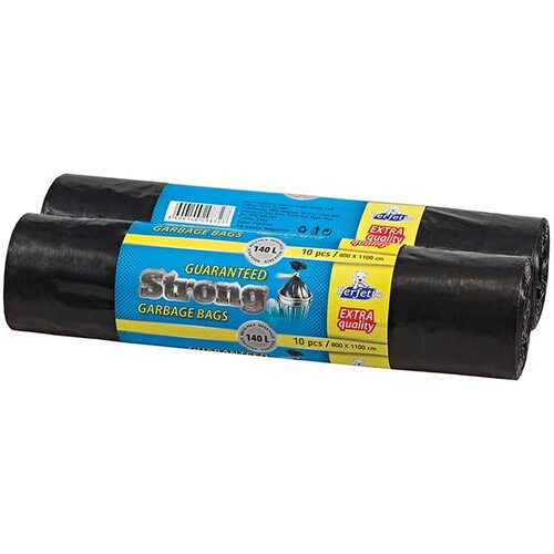 Perfetto Kese za smeće deblje 140 L Extra 800x1100 (10/1) (20 kom) Slike