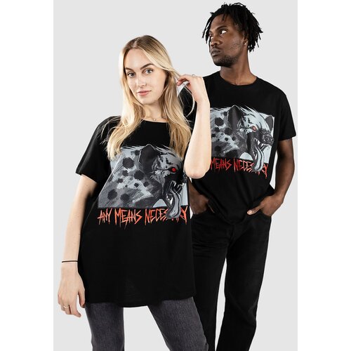 Any Means Necessary Snarl T-shirt black Cene
