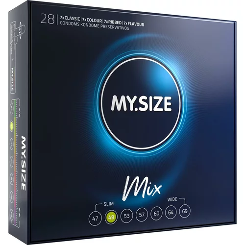 My.Size Kondomi Mix 49 mm, 28 kom