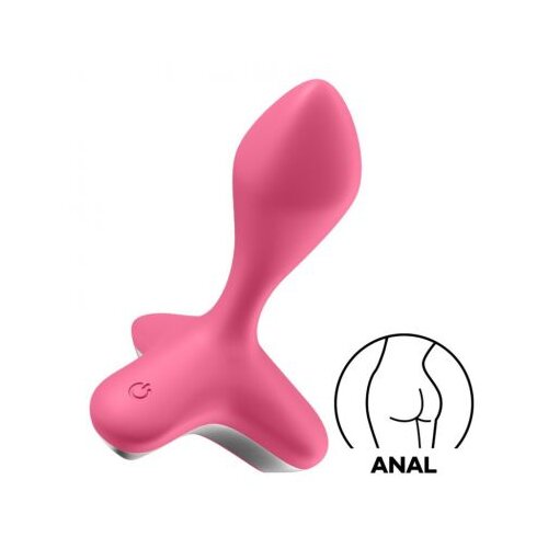 Satisfyer Vibracijski analni čep - Game Changer, ružičasti Slike
