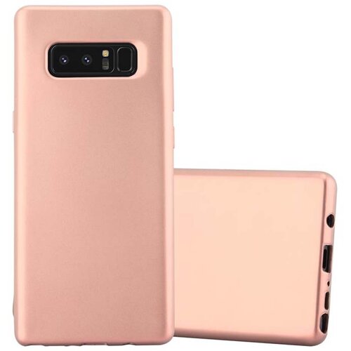 Cadorabo CARE, združljiv s Samsungom v kovinskem rosă ‰ Gold - zaščitni pokrov iz fleksibilnega silikona TPU, (20589202) Cene