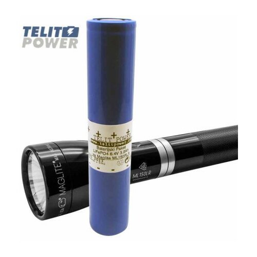 Telit Power baterija LiFePO4 6.4V 3200mAh za maglite baterijsku lampu ML150R / ILIF-3006526 ( P-2197 ) Slike