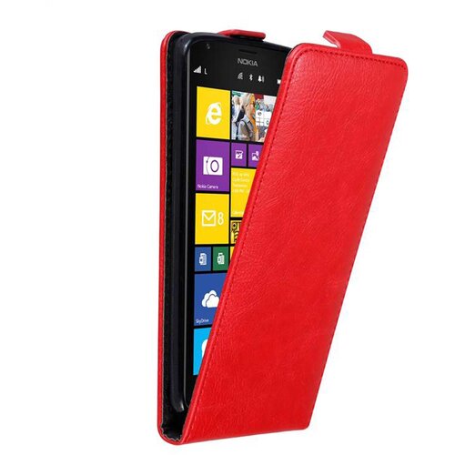 Cadorabo Ohi&scaron;je, združljivo z Nokia Lumia 1520 v rdeče jabolko - Za&scaron;čitni ovitek v obliki flipa z magnetnim zapiranjem, (20562426) Cene