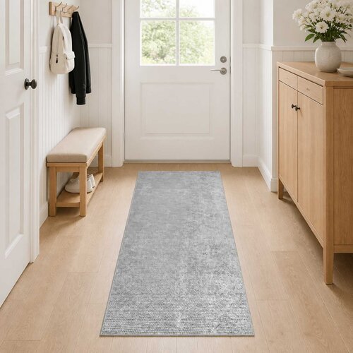  Tepih Siva 100 x 150 cm 100% poliester 3 mm Mogu se prati Cene