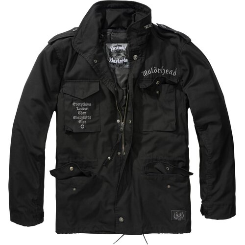 Brandit Mot&amp;ouml;rhead M65 Jacket black Slike